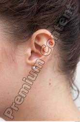 Ear Woman White Casual Average